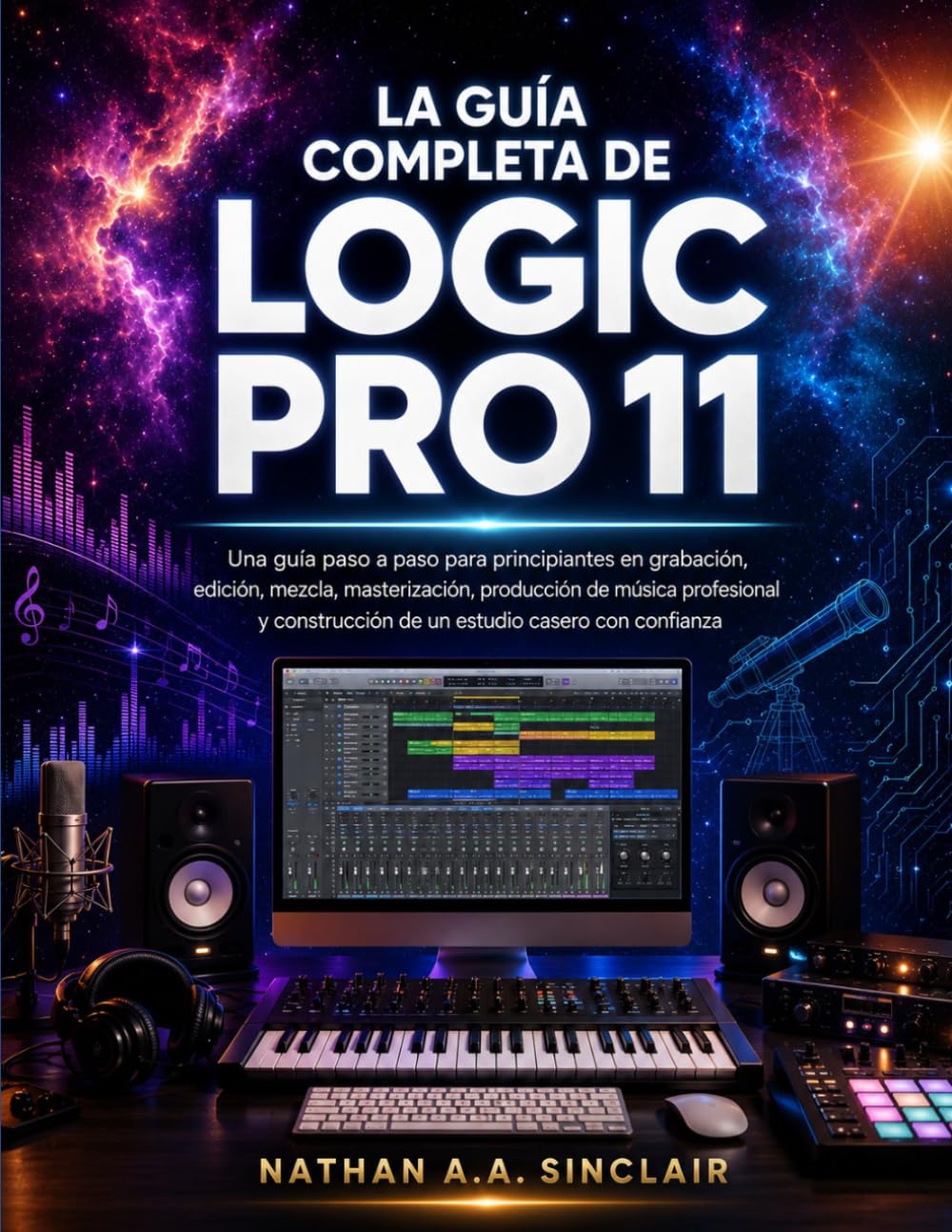 La guía completa de Logic Pro 11: Una guía paso a paso para principiantes en grabación, edición, mezcla, masterización, producción de música... de un estudio casero con confianza baixar o livro de graça