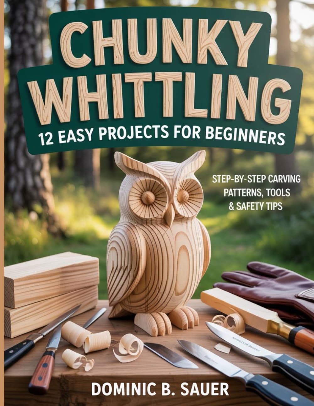 ler totalmente Chunky Whittling: 12 Easy Projects for Beginners: Step-by-Step Carving Patterns, Tools & Safety Tips