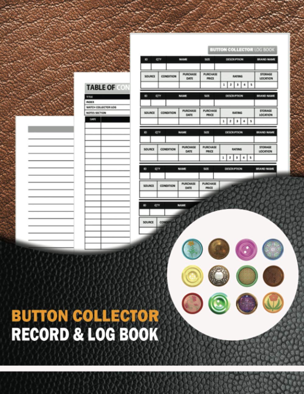 capítulo por capítulo baixar Button Collector Record & Log Book: Record, Track & Make Notes About Your Collectable Buttons. Inventory Logbook For Vintage & Mordern Buttons. With Extra Lined Notes Section. Button Organizer