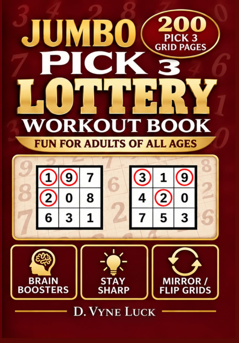 JUMBO Pick 3 Lottery Workout Book: More room. More grids. More time to work the numbers. baixar livro de graça