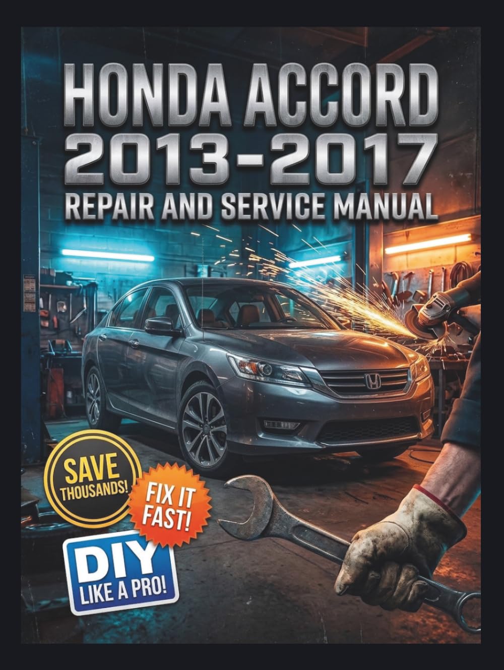 ler totalmente HONDA ACCORD 2013-2017 REPAIR AND SERVICE MANUAL: The Complete Illustrated Step-by-Step Guide to Dealership-Level Diagnostics, Routine Maintenance, and Advanced DIY Repairs for All 2.4L I4, 3.5L V6