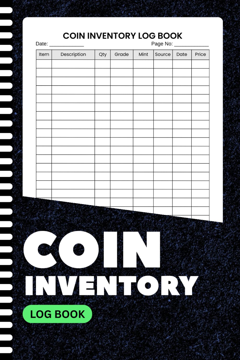Coin Inventory Log Book: Coin Collecting Log for Organizing Supplies, Holders & Purchase History | Track Grade, Mint & Value | Compact 6x9 Ledger | 100+ Pages baixar o livro de graça