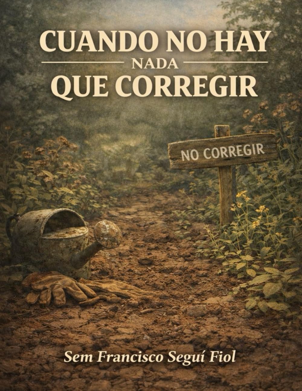 ler totalmente CUANDO NO HAY NADA QUE CORREGIR (Jardinería lenta) (Spanish Edition)