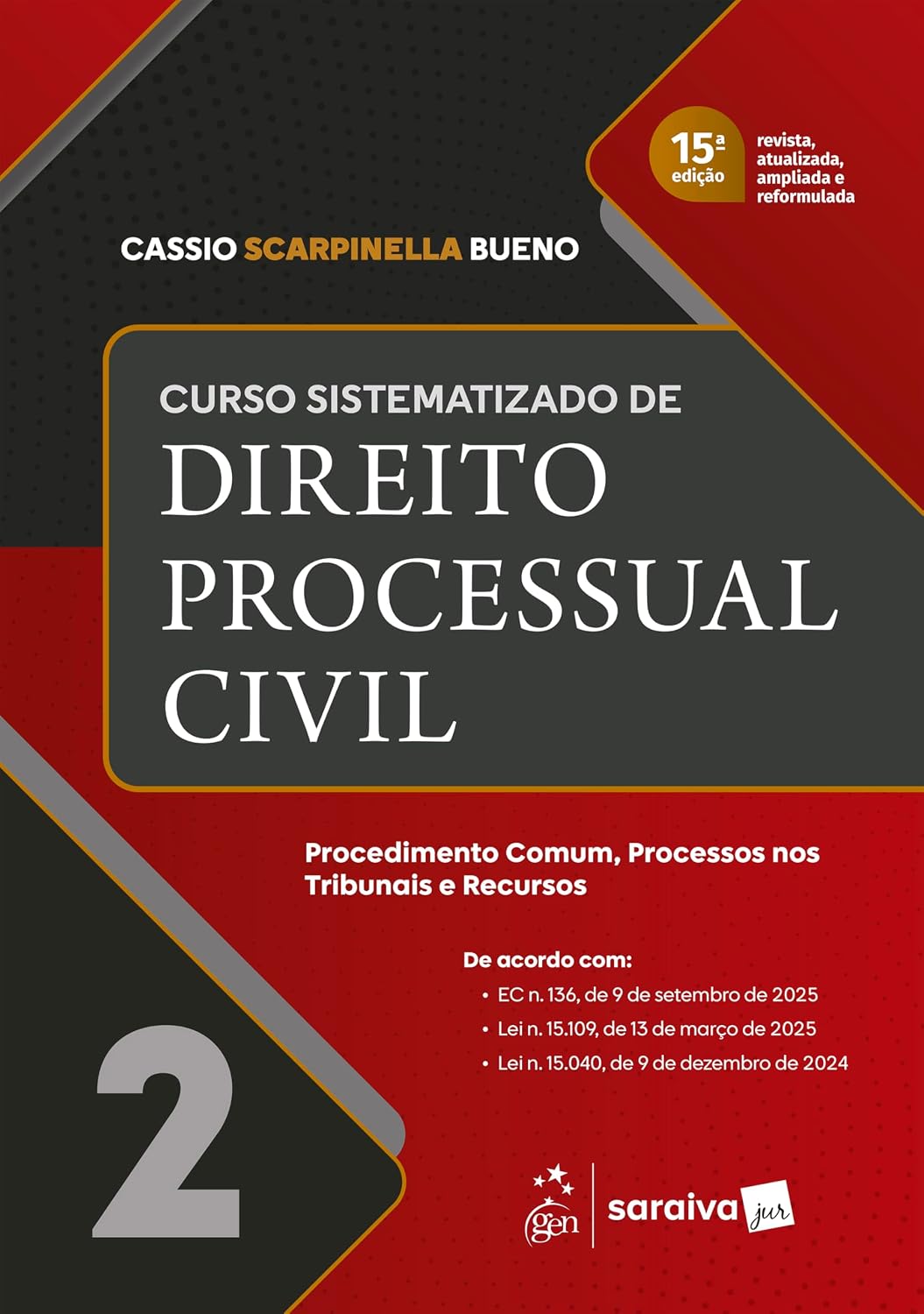 capítulo por capítulo baixar Curso Sistematizado de Direito Processual Civil - Vol.2 - 15ª Edição 2026