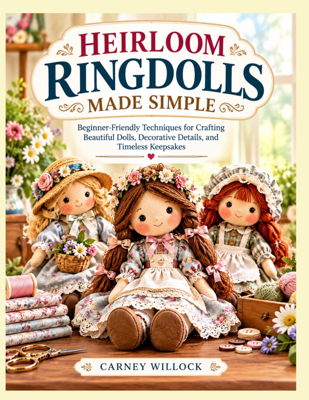 HEIRLOOM RINGDOLLS MADE SIMPLE: Beginner-Friendly Techniques for Crafting Beautiful Dolls, Decorative Details, and Timeless Keepsakes baixar o livro de graça
