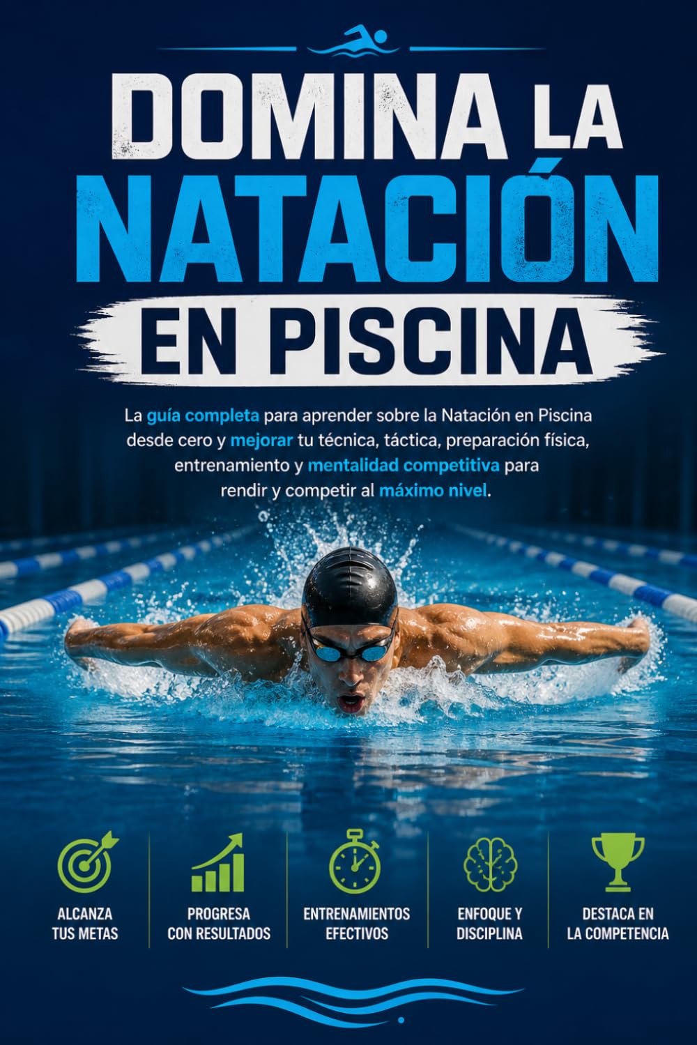 Domina la Natación en Piscina: La guía completa para aprender sobre la Natación en Piscina desde cero y mejorar tu técnica, táctica, preparación... y mentalidad competitiva (Spanish Edition) baixar livro de graça