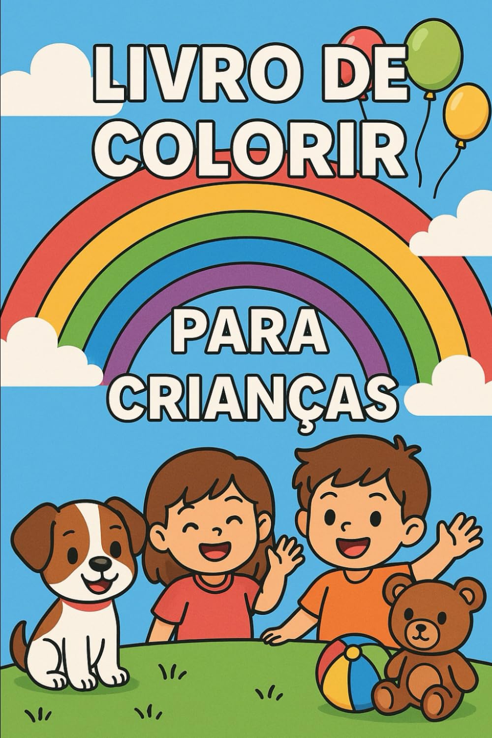 ler totalmente Livro de colorir para crianças (Portuguese Edition)