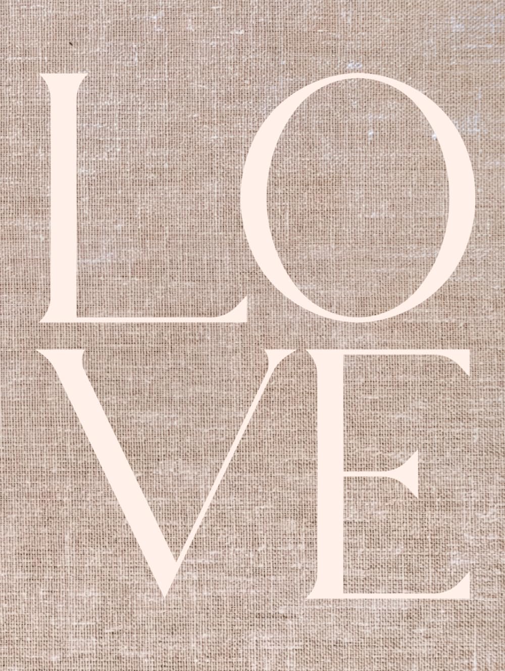 LOVE Decorative Book for Interior Design Display: Abstract Aesthetic Minimalist Beige Cover For Coffee Table & Stacking Modern Boho Living Room Styling baixar livro de graça