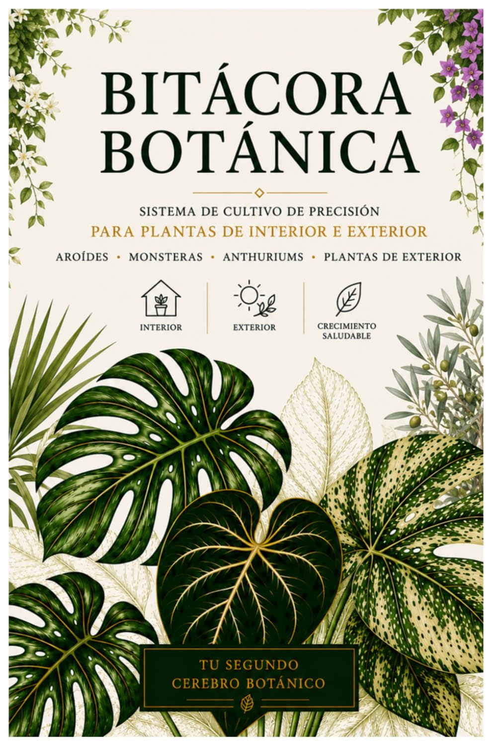 ler totalmente Bitácora Botánica: Diario de Cultivo Premium para Plantas de Interior e exterior, Aroides, Monsteras,Anthuriums y más...: Registro profesional para... fertilización y evolución (Spanish Edition)