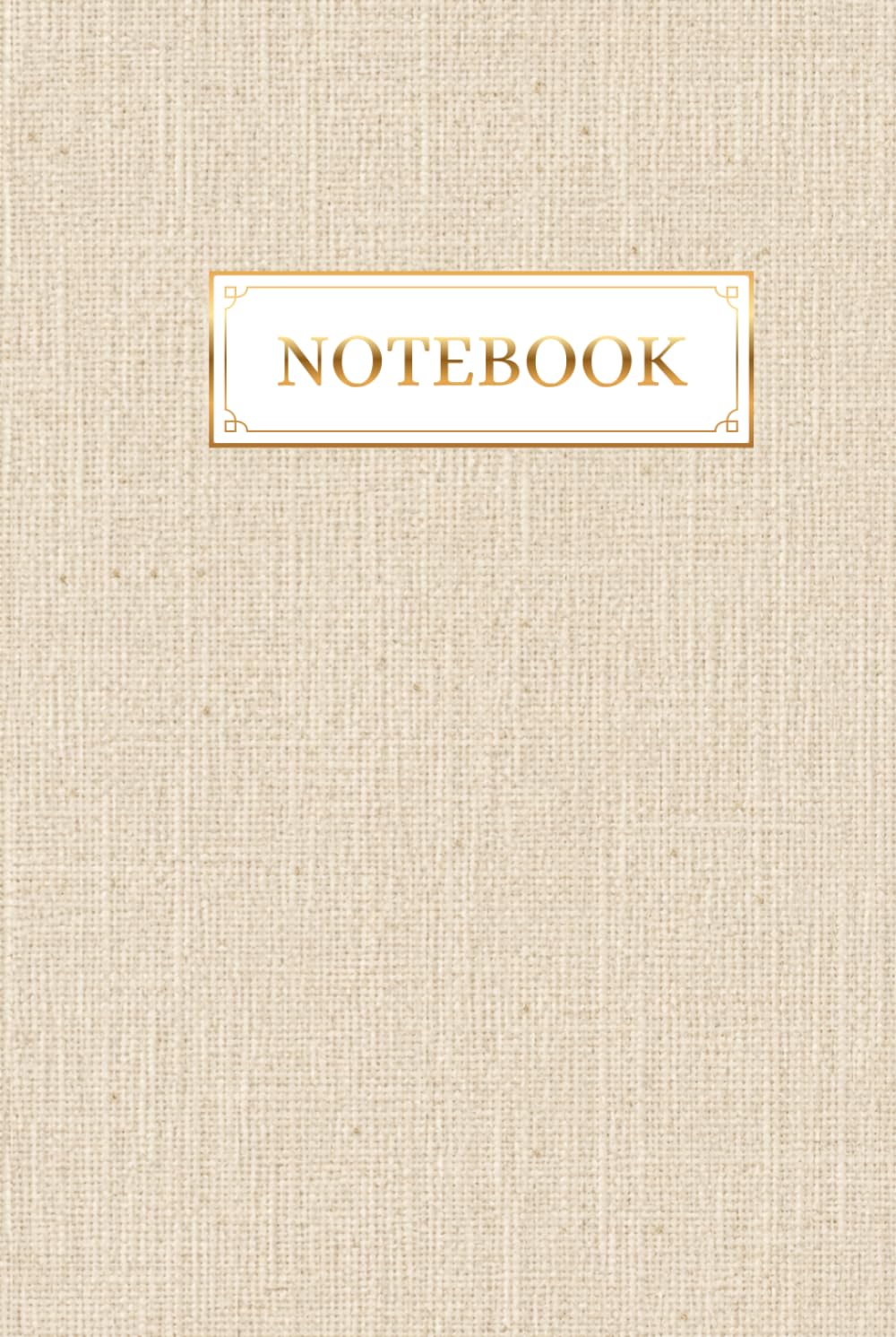 Notebook Linen-effect: Carnet de notes Effet Lin (French Edition)