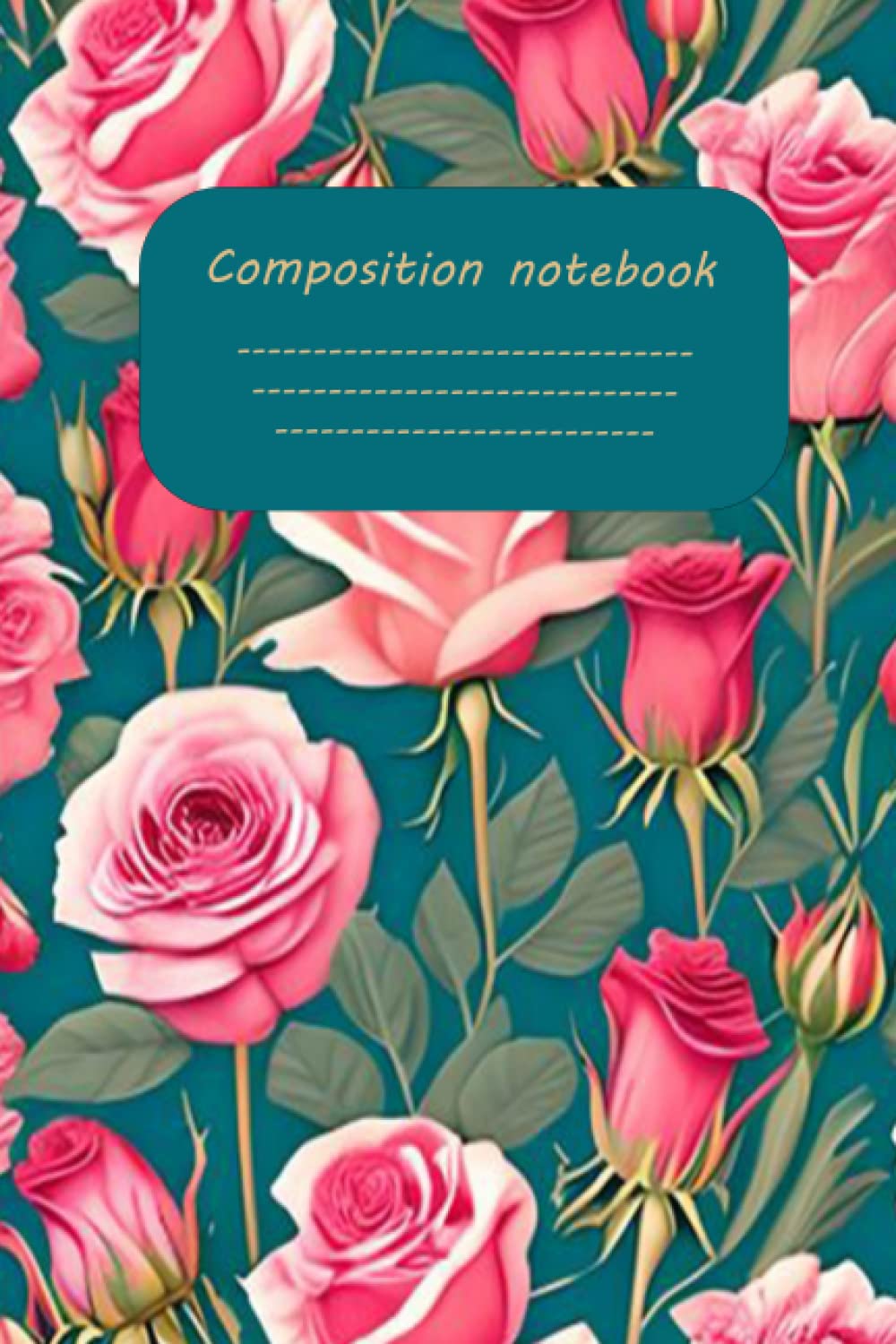 Composition notebook: Pink Vintage Flower Botanical Illustration, Aesthetic Journal for School,Women Teen Girls, College, Office, Work, 100 page 6 x 9 inch baixar livro de graça