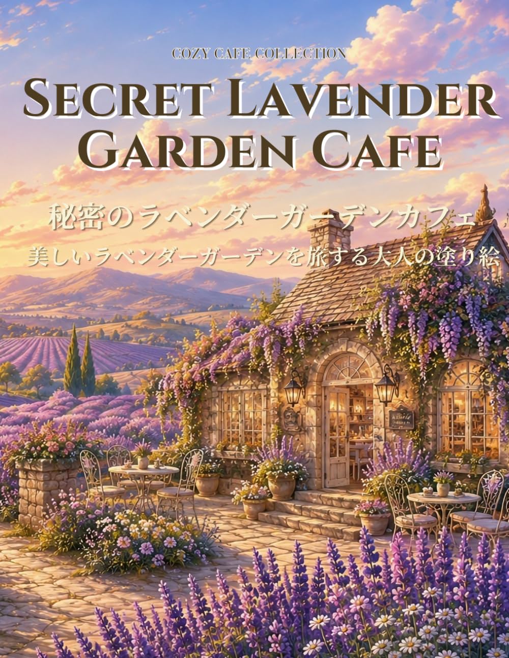 ler totalmente SECRET LAVENDER GARDEN CAFE: 秘密のラベンダーガーデンカフェ 美しいラベンダーガーデンを旅する大人の塗り絵 (COZY CAFE COLLECTION) (Japanese Edition)