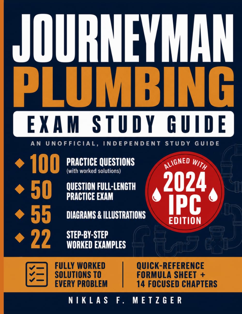 ler totalmente Journeyman Plumbing Exam Study Guide: An Unofficial, Independent Prep Companion Aligned with the 2024 International Plumbing Code