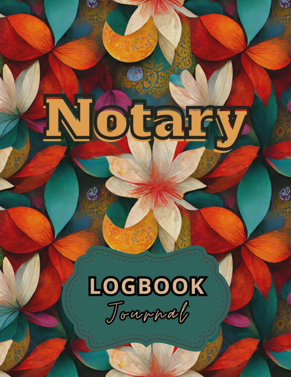 ler totalmente Notary Logbook Journal: A Notary Record Book with 300 entries. Notary ledger.