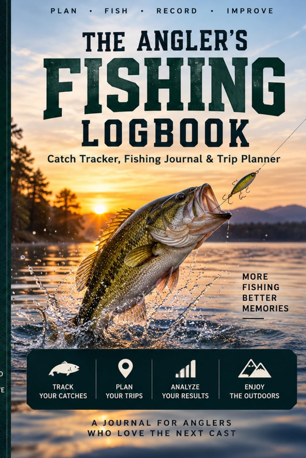 capítulo por capítulo baixar The Angler's Fishing Logbook: Catch Tracker, Fishing Journal & Trip Planner