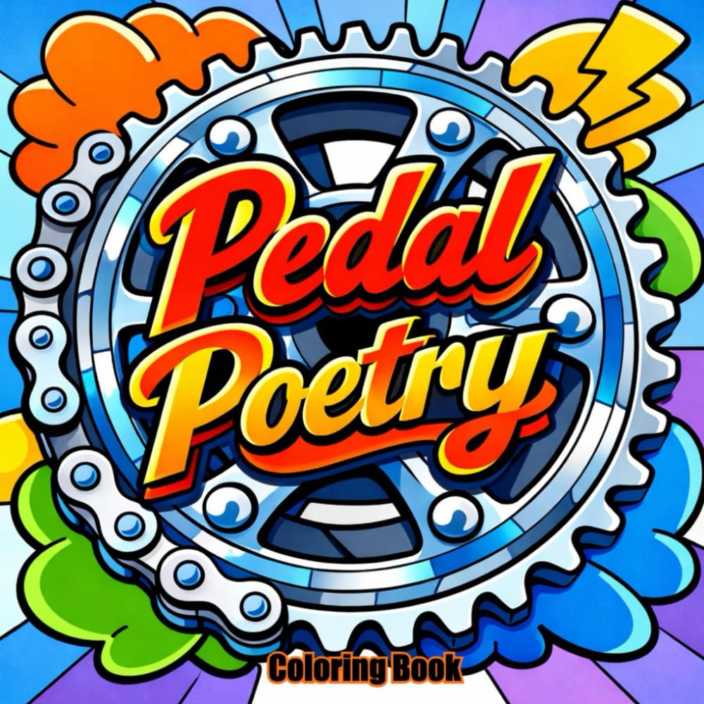 Pedal Poetry: Inspirational Cycling Quotes to Color and Reflect baixar o livro de graça