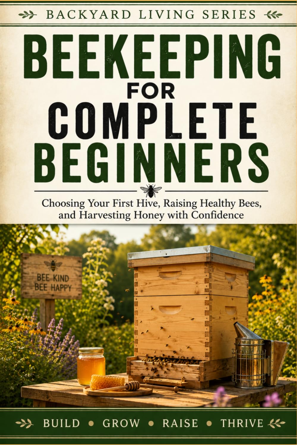 Beekeeping for Complete Beginners: Choosing Your First Hive, Raising Healthy Bees, and Harvesting Honey with Confidence (Backyard Living) baixar o livro de graça