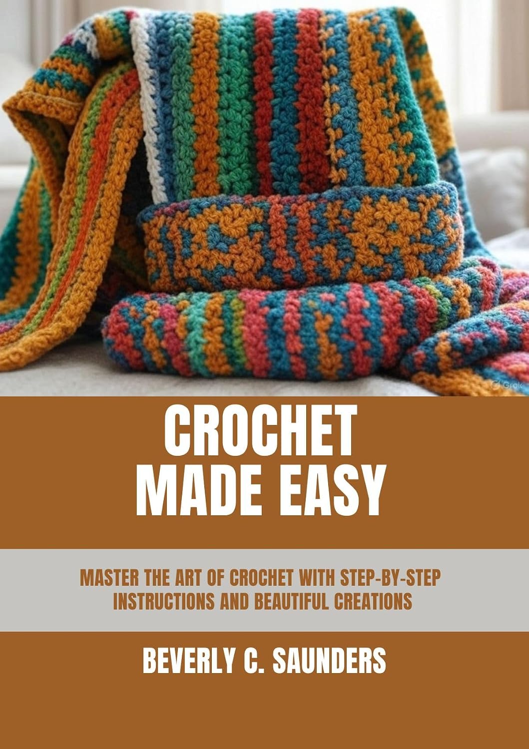 CROCHET MADE EASY: MASTER THE ART OF CROCHET WITH STEP-BY-STEP INSTRUCTIONS AND BEAUTIFUL CREATIONS (English Edition) baixar livro de graça