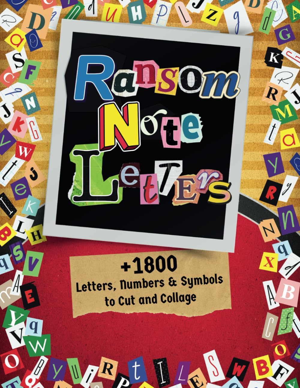 ler totalmente Ransom Note Letter Book +1800 Letters, Numbers & Symbols: Cut Outs and Collage Alphabet Paperback for Adults and Children, Perfect for Journaling,... Ephemera Vision Game (Cutout & Collage Books)