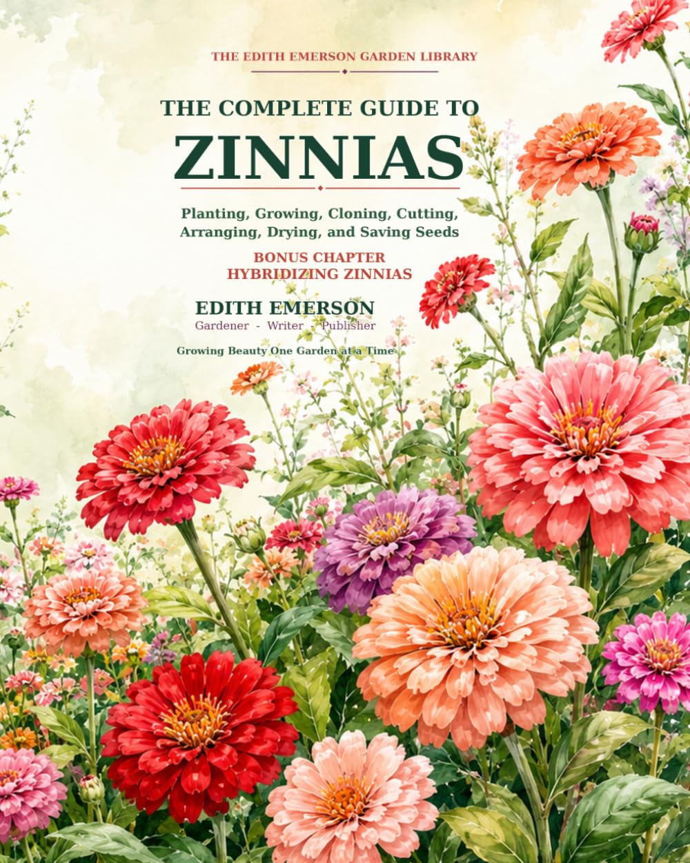 ler totalmente The Complete Guide to Zinnias: Planting, Growing, Cloning, Arranging and Harvesting Seeds.