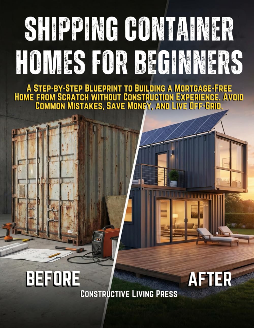 SHIPPING CONTAINER HOMES FOR BEGINNERS: A Step-by-Step Blueprint to Building a Mortgage-Free Home from Scratch without Construction Experience. Avoid Common Mistakes, Save Money, and Live Off-Grid baixar o livro de graça
