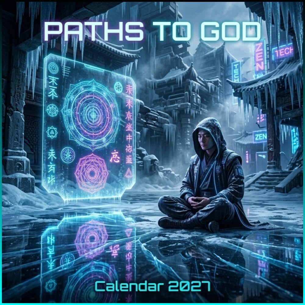 capítulo por capítulo baixar Paths to God Calendar 2027: Neon Cyberpunk Spiritual Planner