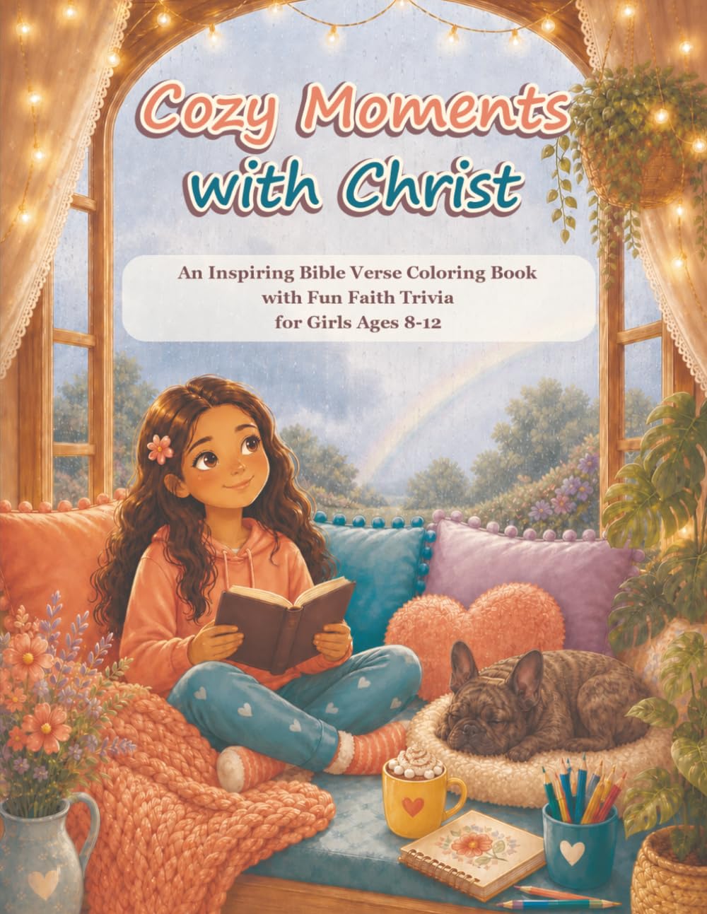 capítulo por capítulo baixar Cozy Moments with Christ: An Inspiring Bible Verse Coloring Book with Fun Faith Trivia for Girls Ages 8–12