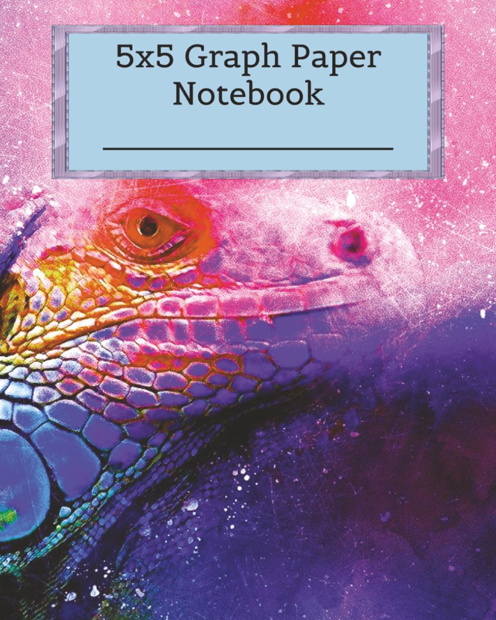 ler totalmente 5x5 Graph Paper Notebook: Colorful Grid Journal | Math & Science Composition Book | 120 Pages | 8 X 10 Inches