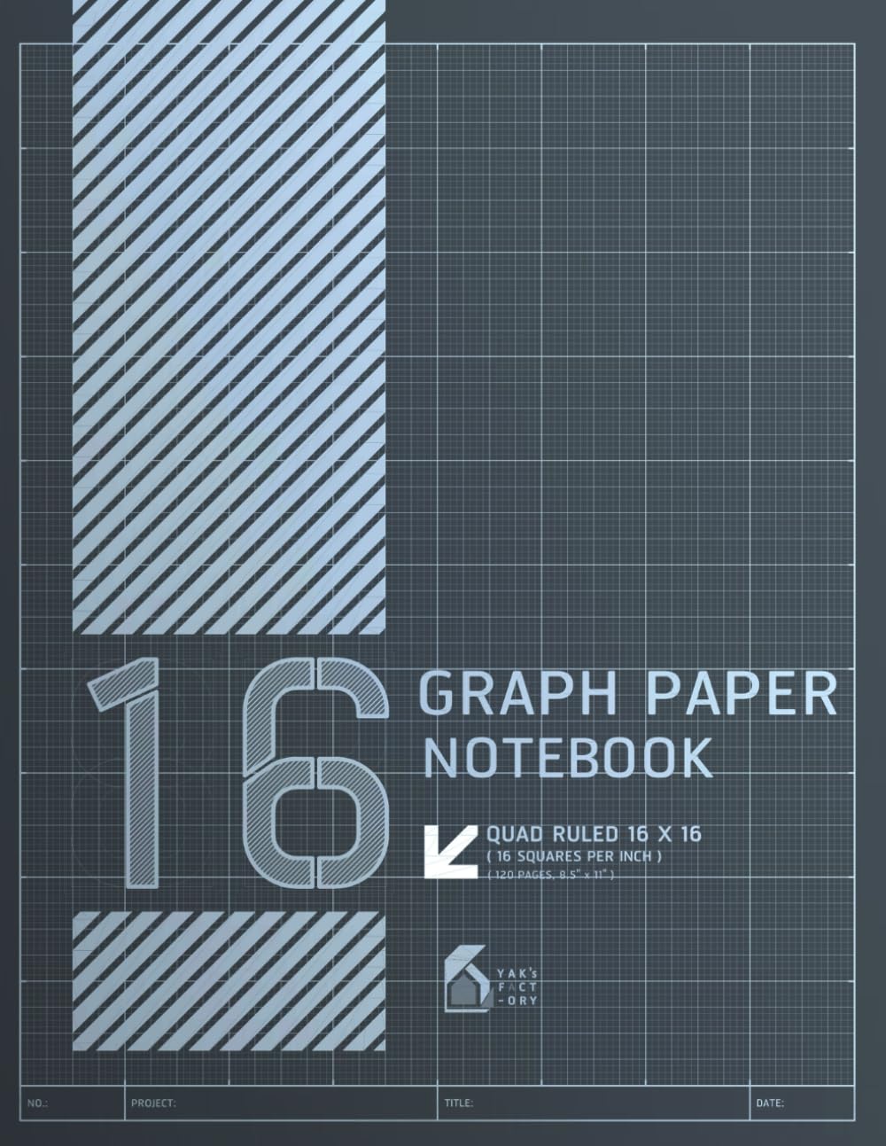 ler totalmente 16 Graph Paper Notebook Quad Ruled 16x16 (16 Squares/Inch): Modern Grid Graph Paper Notebook for Multiplication, Architecture Drafting & Presentation, Gradient Cover (Mountain Rock)