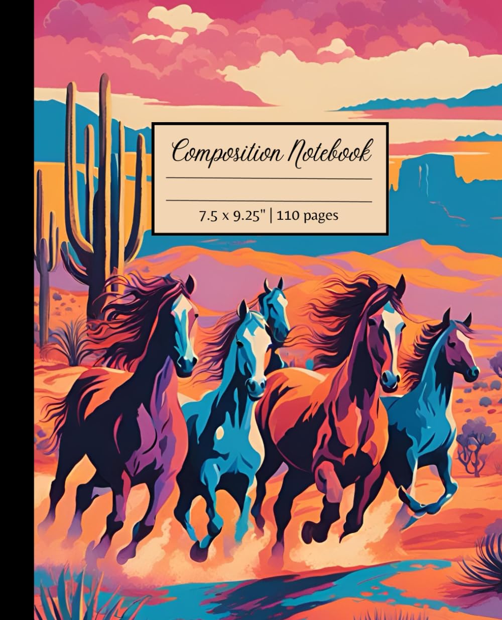 capítulo por capítulo baixar Composition Notebook: Southwestern Wild Horses Notebook Journal | 7.5 x 9.25" | 110 Pages | College Ruled