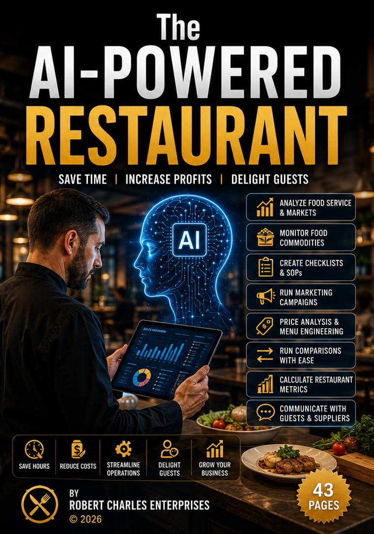 ler totalmente The AI-Powered Restaurant: Save Time, Increase Profits, Delight Guests (English Edition)