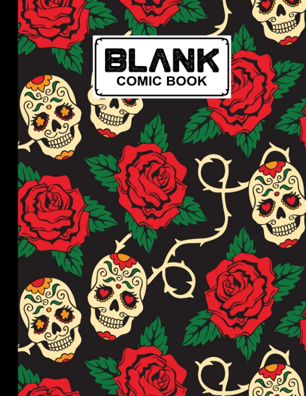 Blank Comic Book: Skull Cover, Draw Your Own Comics - 120 Pages of Fun and Unique Templates - A Large 8.5" x 11" Notebook by Ruth Richter baixar livro de graça
