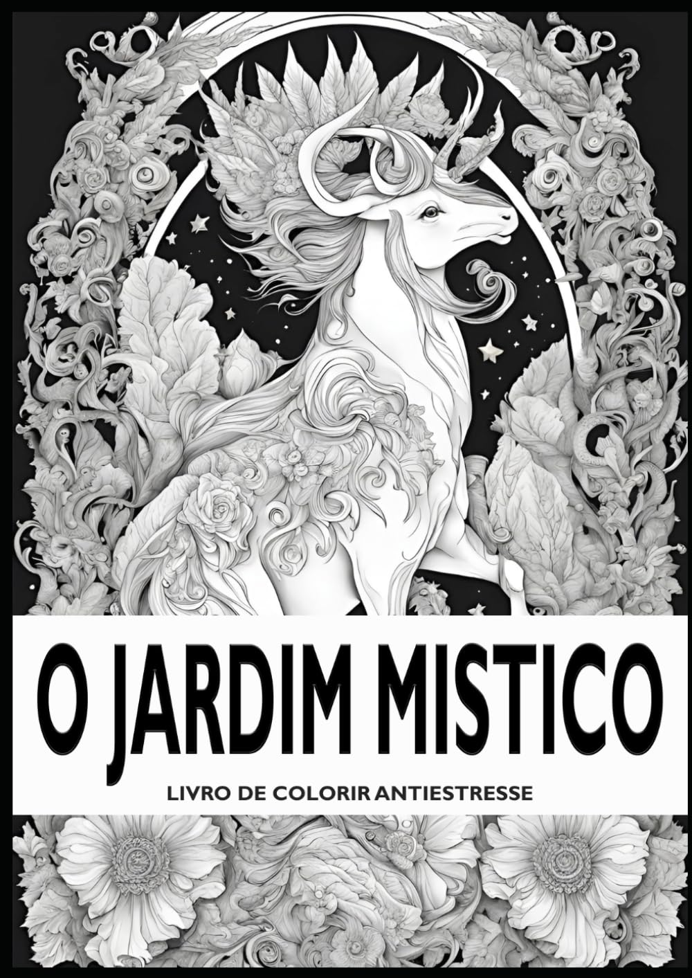 O Jardim Místico: Livro para colorir antiestresse (Portuguese Edition) baixar livro de graça