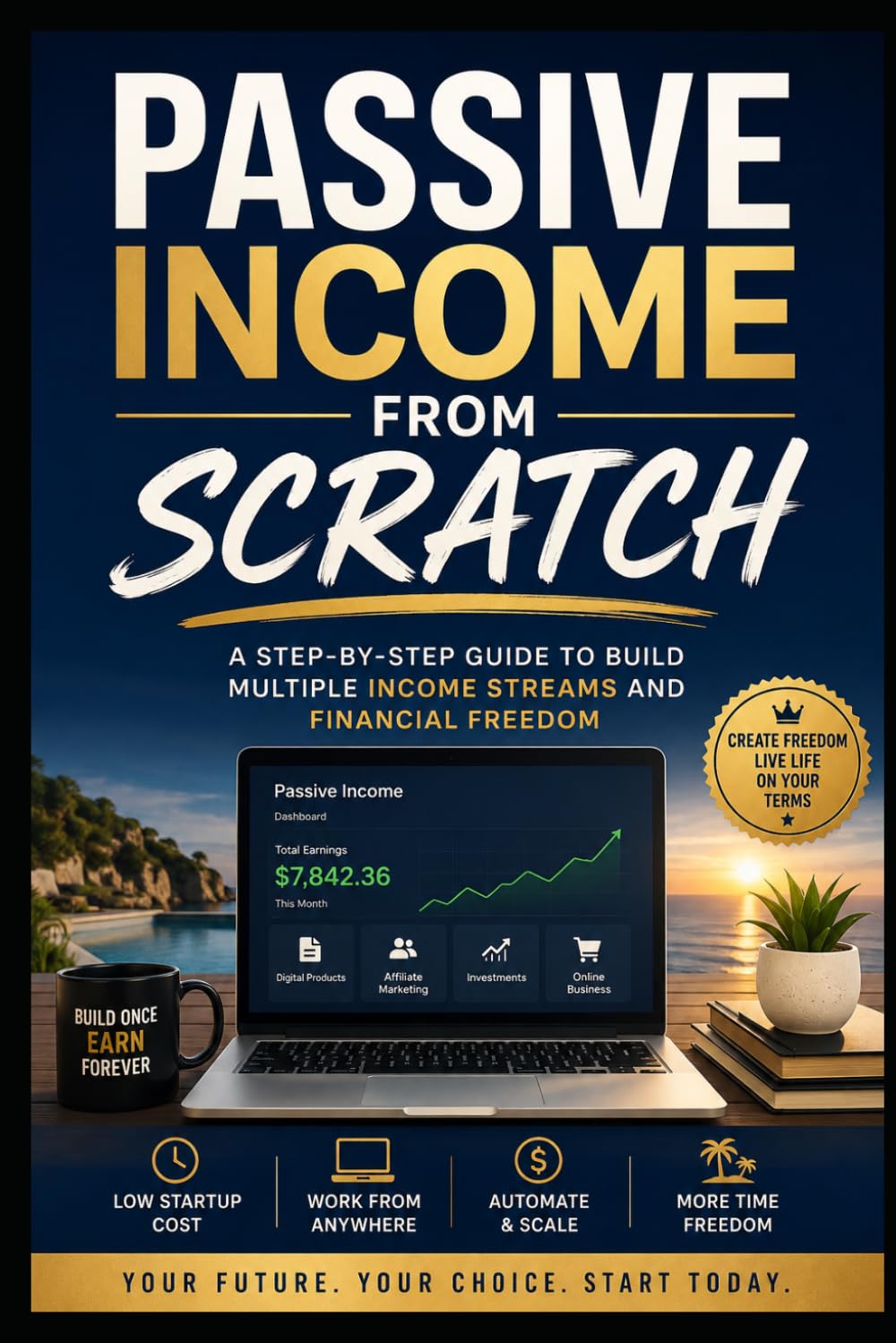 ler totalmente Passive Income From Scratch: A Beginner's Step-by-Step Guide to Building Multiple Streams of Income and Achieving Financial Freedom (Master... Trading, Swing Trading, Mean Reversio)