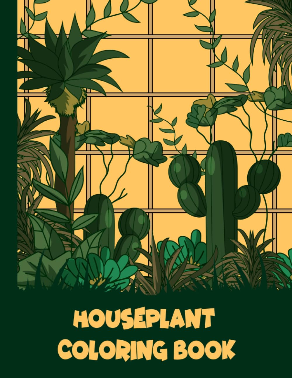 ler totalmente Houseplant Coloring Book: Beautiful Houseplants Love and Care With Succulent for Plant Parent Relaxation