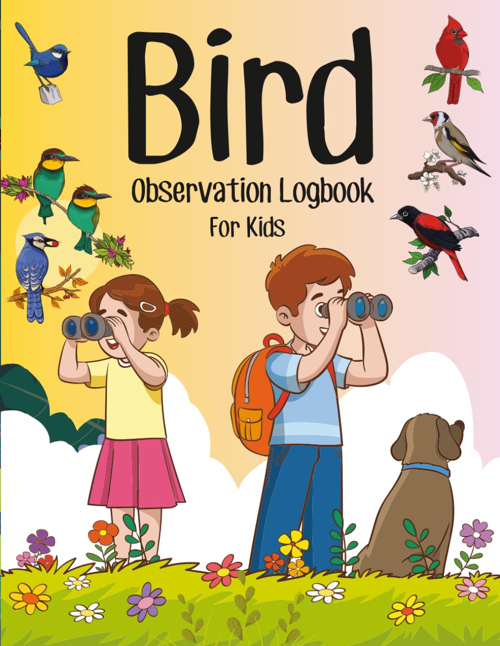 Bird Observation Logbook For Kids: A Guided Nature Companion for Recording Wildlife Sightings, Sketches, and Outdoor Discoveries baixar o livro de graça