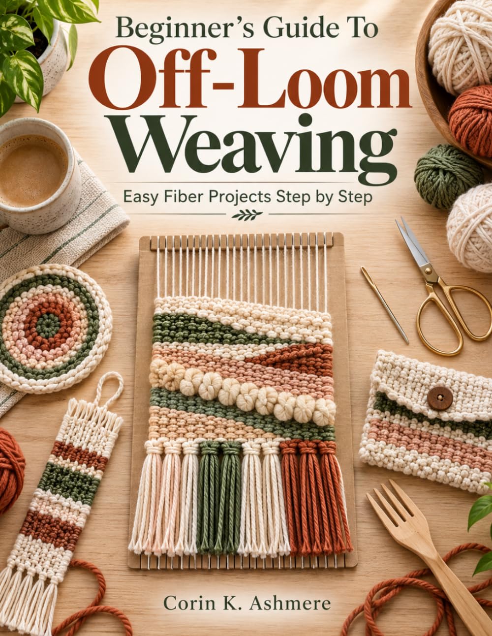 ler totalmente Beginner's Guide To Off-Loom Weaving: Easy Fiber Projects Step by Step