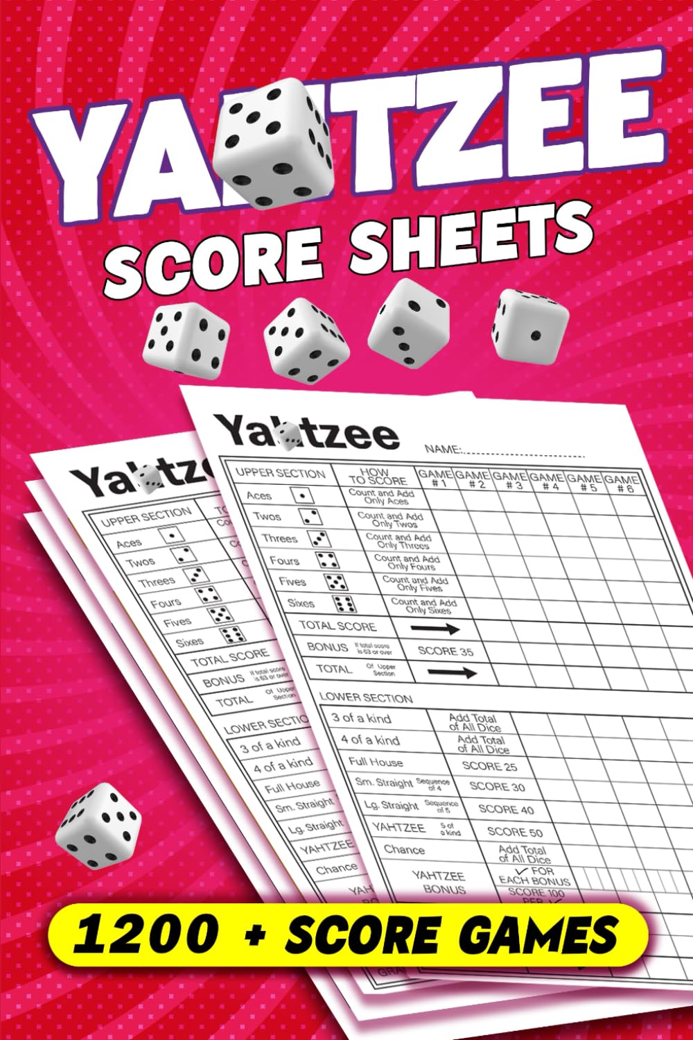 Yatzee Score Pads: Clarity at Your Fingertips, The Ultimate Scorekeeping Companion (Score Sheets) baixar o livro de graça