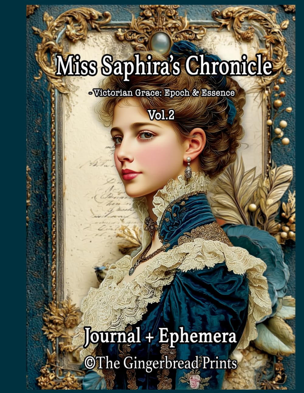 ler totalmente Miss Saphira's Chronicle - Victorian Grace: Epoch & Essence Vol.2 Journal + Ephemera Collection for Junk Journal, Scrapbooking, Paper Craft