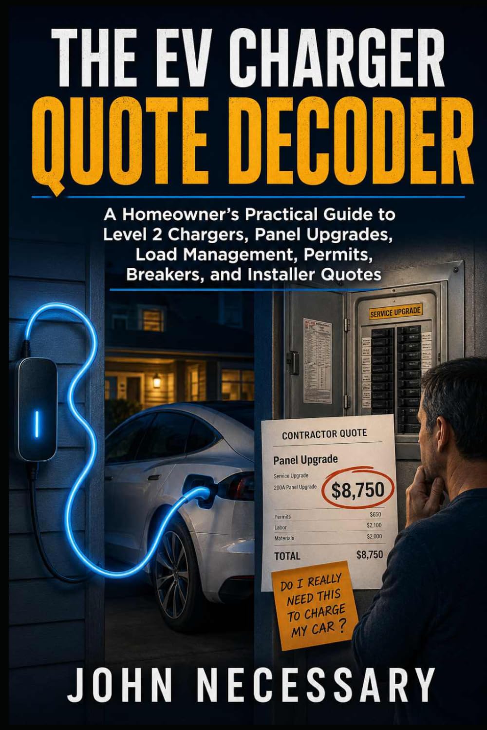 capítulo por capítulo baixar The EV Charger Quote Decoder: A Homeowner's Practical Guide to Level 2 Chargers, Panel Upgrades, Load Management, Permits, Breakers, and Installer Quotes
