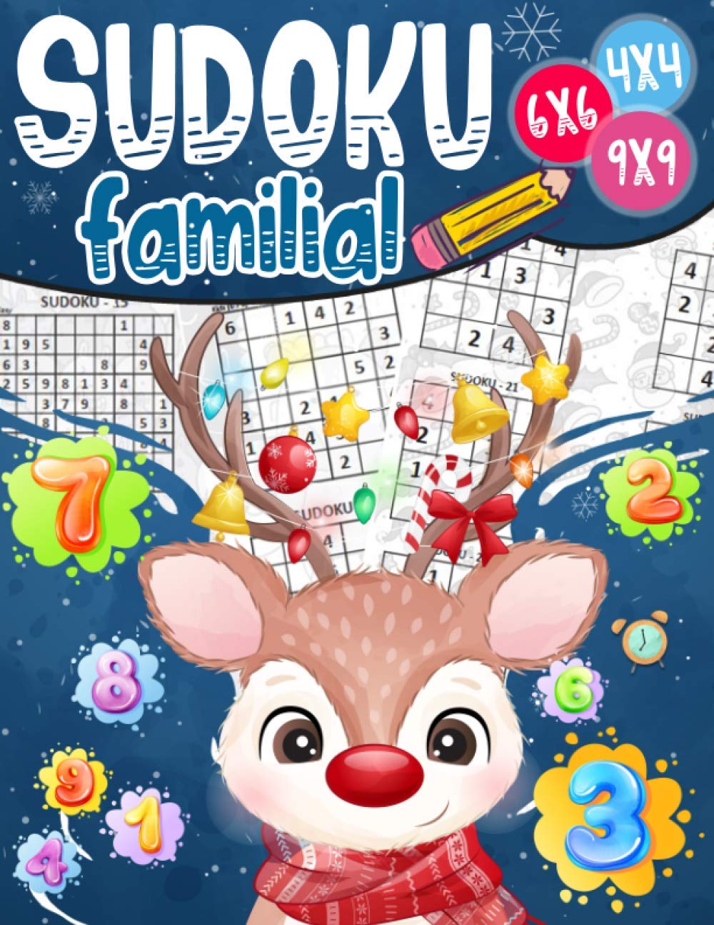 ler totalmente Sudoku familial 4x4-6x6-9x9: jouer en famille avec plus de 200 grilles de sudoku niveau facile à difficile avec instructions et solutions, Pour garçons et filles