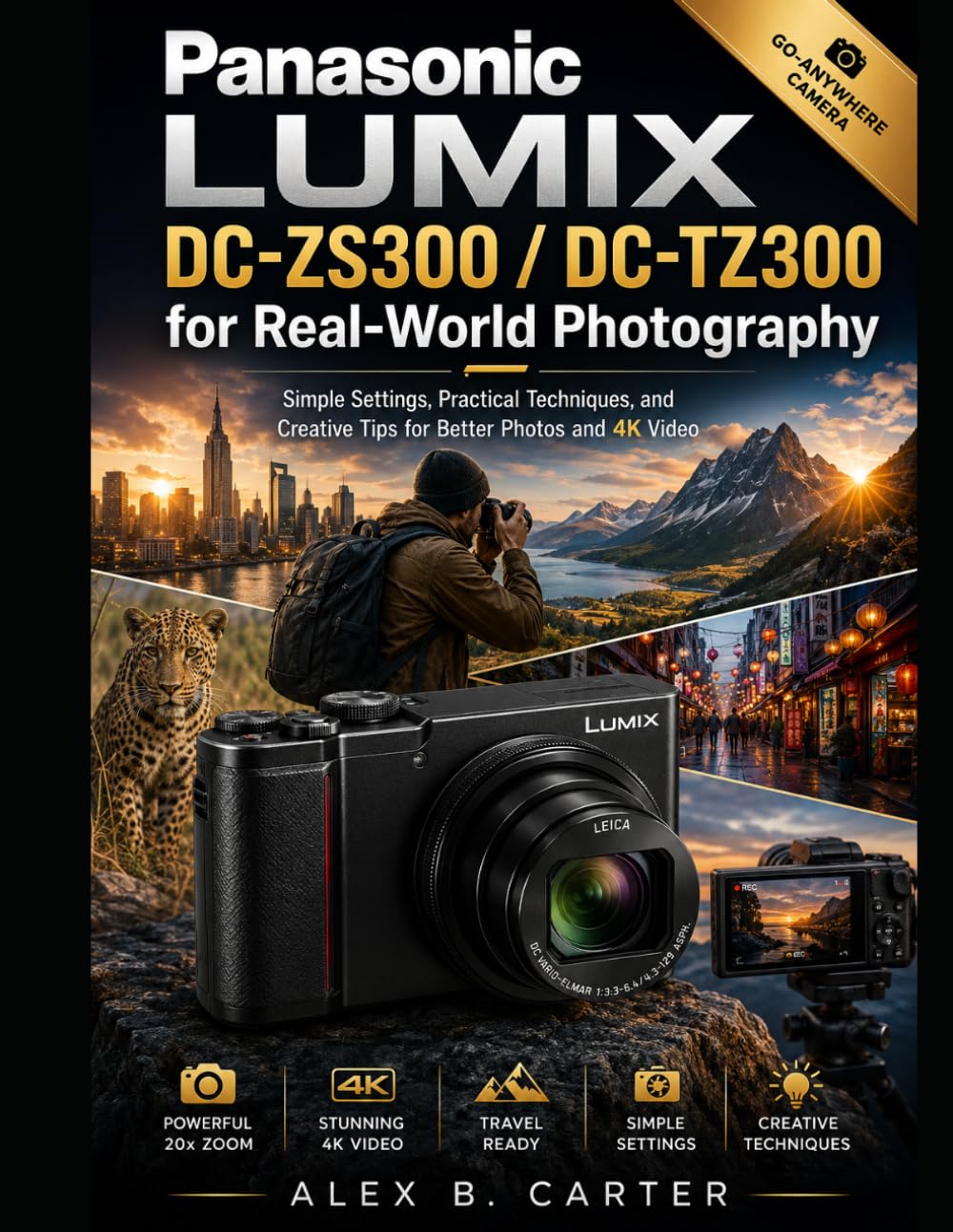 Panasonic Lumix DC-ZS300 / DC-TZ300 for Real-World Photography: Simple Settings, Practical Techniques, and Creative Tips for Better Photos and 4K Video baixar livro de graça