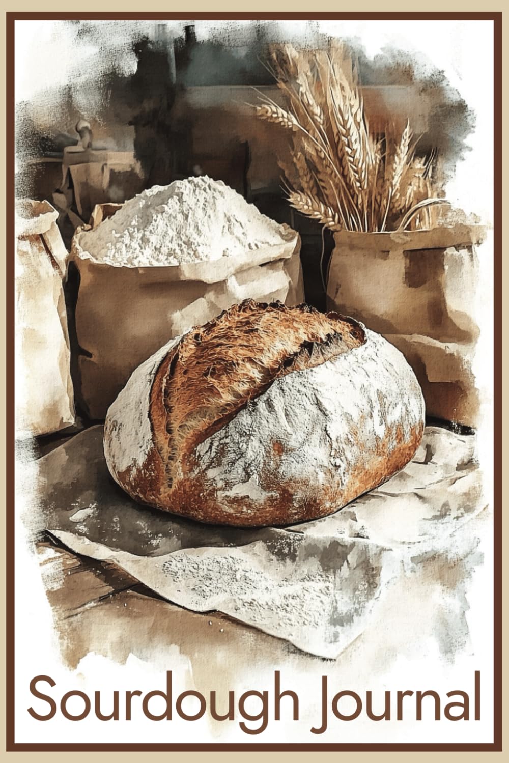 Sourdough Journal: A Bread Baking Logbook for Bakers to Track their Artisan Loaf Recipe Results...Makes a Great Gift for Professionals and Beginners baixar o livro de graça