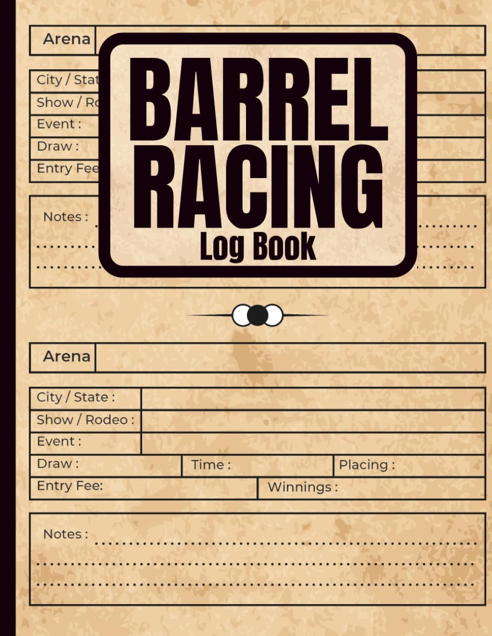 capítulo por capítulo baixar Barrel Racing Log Book: Rodeo Competition Tracker for Runs, Times, Placings, Entry Fees, Winnings & Notes – 238 Entries