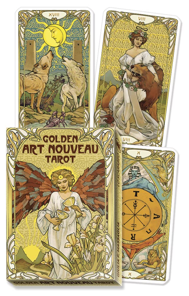 Golden Art Nouveau Tarot Grand Trumps