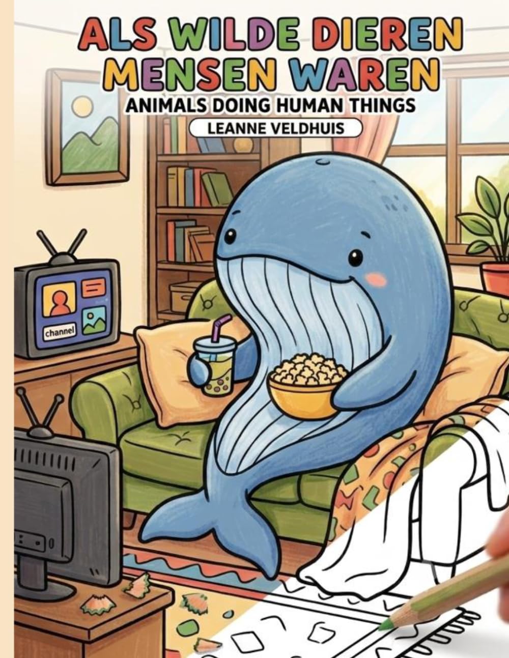 ler totalmente Als wilde dieren mensen waren: Animals doing human things (Dutch Edition)