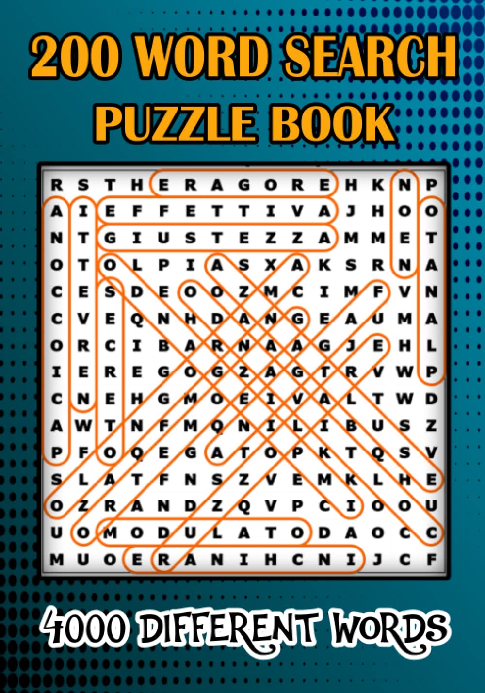 200 Word search: puzzle book for adults, teens and seniors - 4000 different words to improve your memory baixar livro de graça