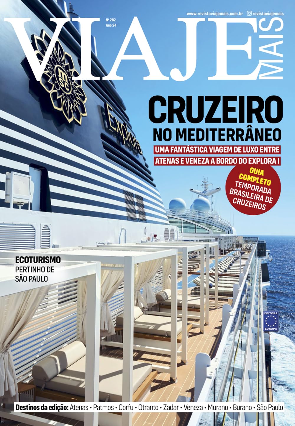 ler totalmente Revista Viaje Mais 282