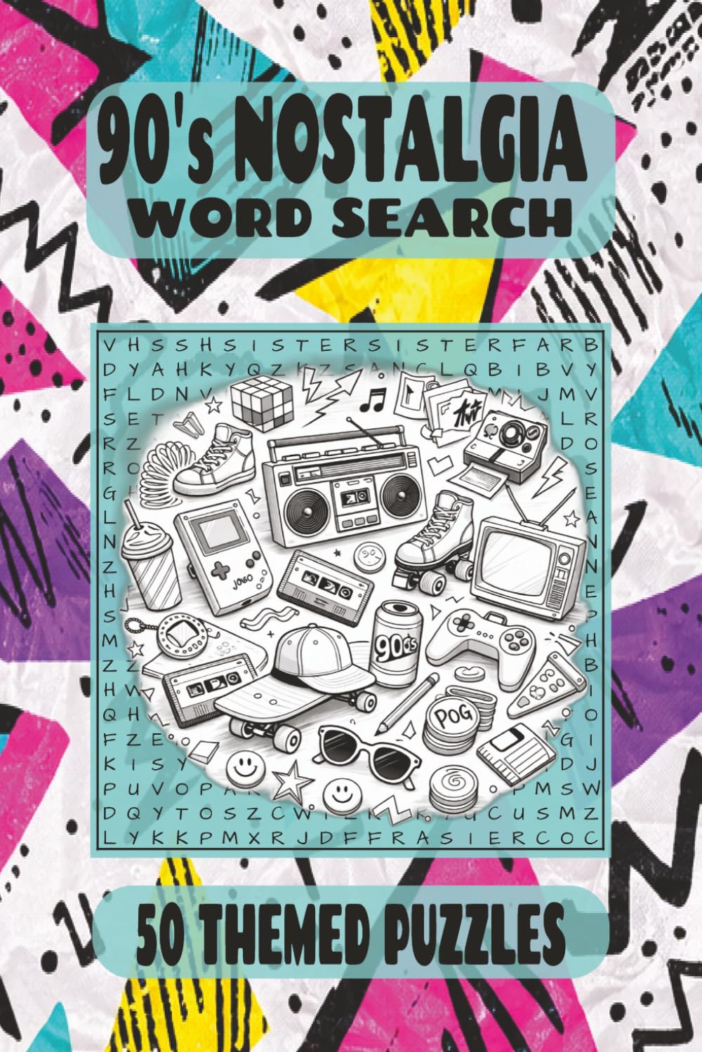 90's Nostalgia Word Search: A great decade for growth and the words that came with it. 90's Movies, Music, TV, Games, Cartoons, Toys, Fashion, Snacks,... and more...| Large Print Adults and Seniors baixar o livro de graça