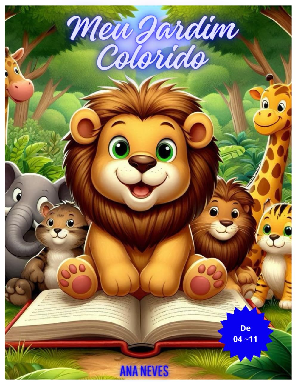 ler totalmente MEU JARDIM COLORIDO: Meu Jardim colorido é um livro infantil de colorir cheio de páginas encantadoras para os pequenos soltarem a criatividade. (Portuguese Edition)